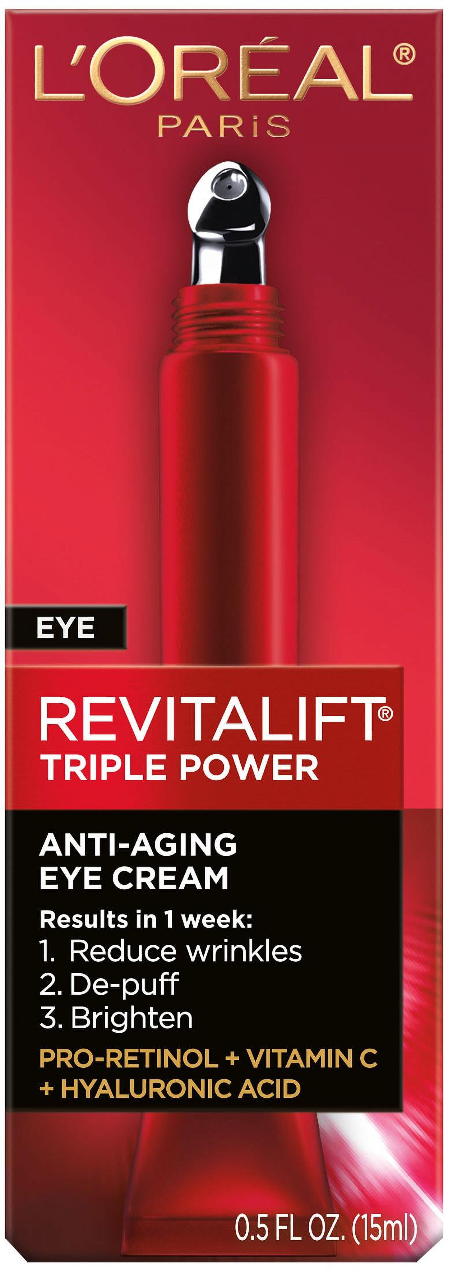 L'Oreal Paris Revitalift Anti Aging Eye Cream 0.5 fl oz - image 3 of 8