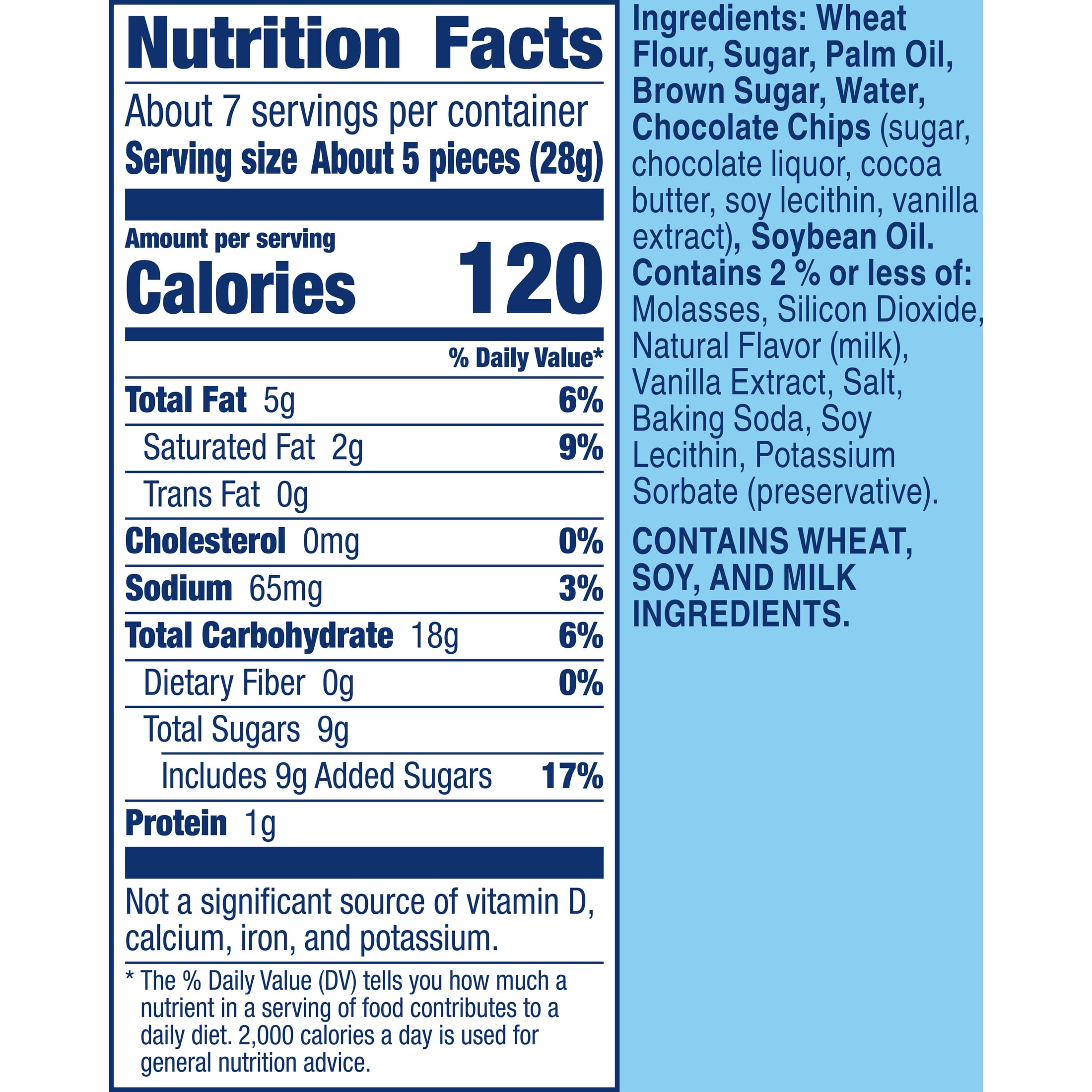 Pillsbury Chocolate Chip Cookie Dough Poppins, 7 oz