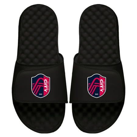 

Youth ISlide Black St. Louis City SC Primary Logo Slide Sandals