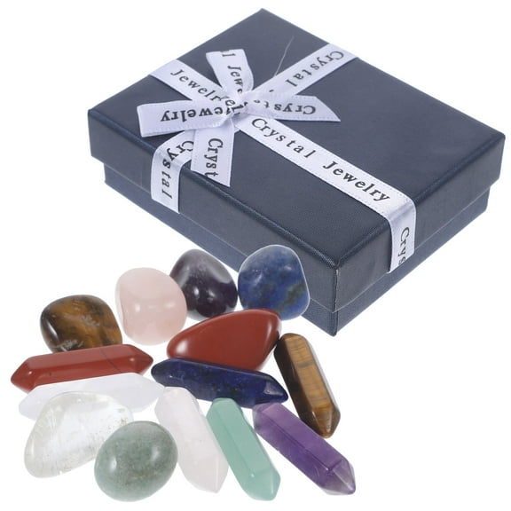 WASHWEPE 1 Set Rough Stone Crystal Ore Specimen For Home Decoration And Geology Material Collection