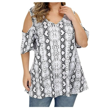 

YFPWM Summer Shirts for Women 2022 Trendy Corset Tops Trendy Tops Petite Tops Silk Blouse Summer Tops Shoulder Floral Print T-Shirt Ruffle Sleeve Blouse