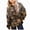 H551-Bronze, variant on Girl's Camo Leaf Graphic Hoodies Long Sleeve Hooded Sweatshirts Fall Pullover with Pocket,Grey,150