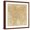 Brown Frame, variant on Art.com Mapa Di Roma, 1898 Art Print by Lorenzo Fiore, 16" x 16"