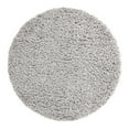 thumbnail image 3 of Unique Loom Infinity Shag Collection Area Rug - Jinko (5' 1" Round Ash), 3 of 7