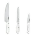 thumbnail image 3 of Cuisinart Classic Triple Rivet Stainless Steel 3 Piece Knife Block Set with Blade Guards, 3 of 7