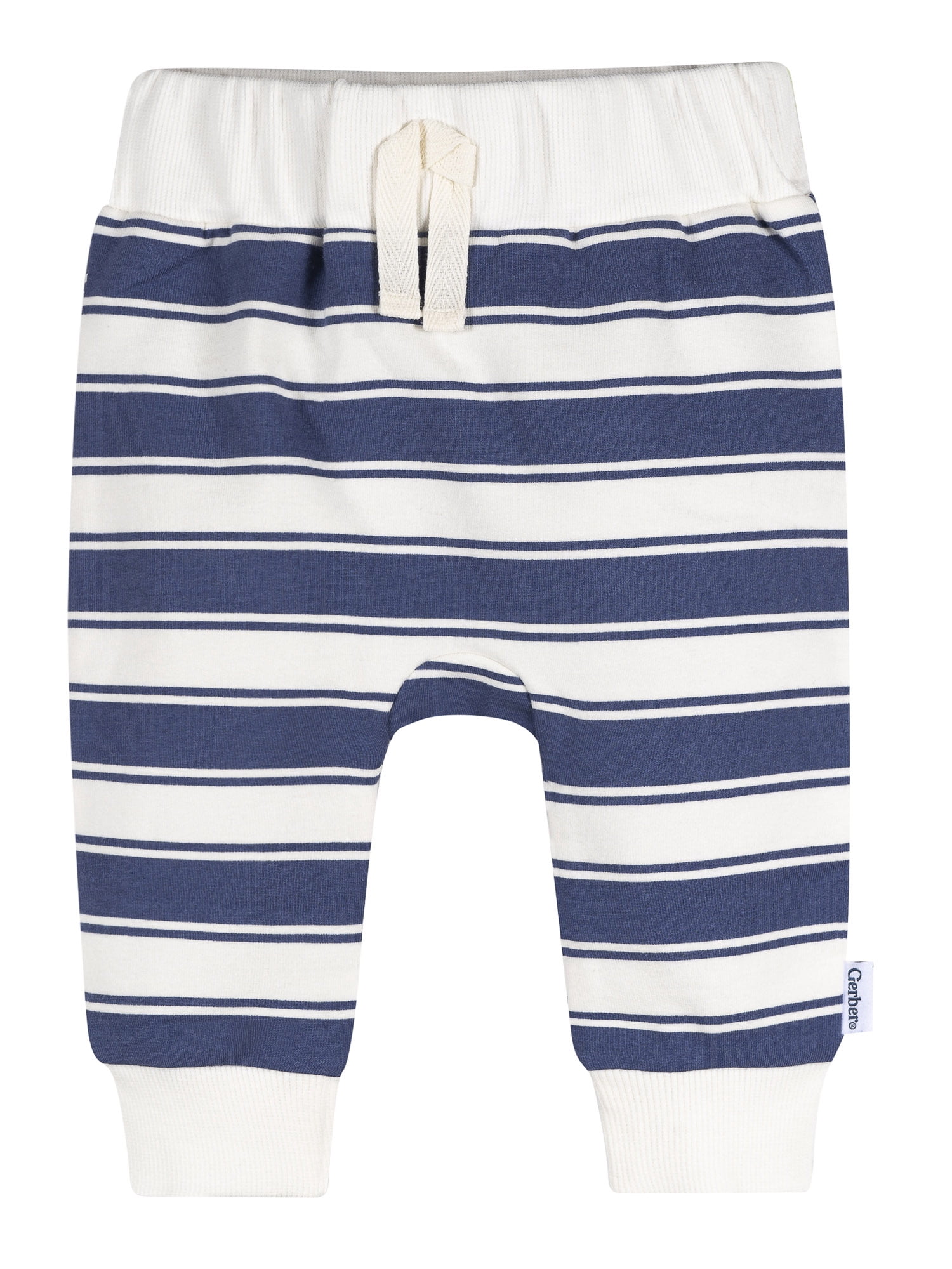 Gerber Baby and Toddler Neutral Joggers, 3-Pack, Sizes 0/3 Months - 5T