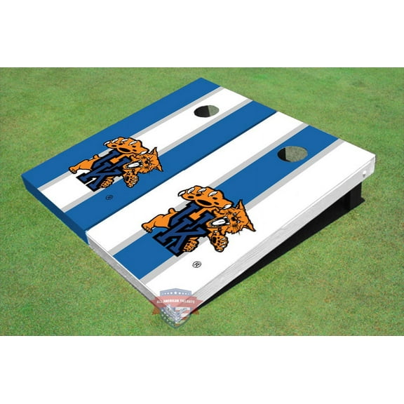 University Of Kentucky Wildcat Alternating Long Stripe Cornhole Boards