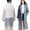 White+Gray, variant on Rain Coat Poncho for Adult,2 Pack Women Men Reusable Raincoats Emergency with Hood and Drawstring