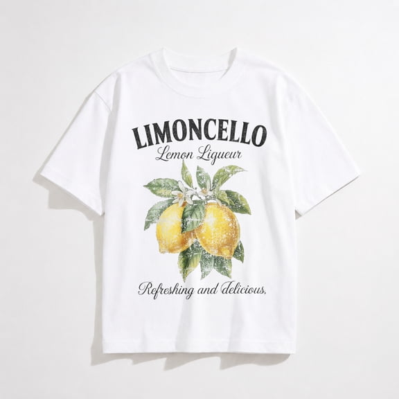Limoncello Italy Vintage Refreshing Lemon Vacation Men Woman T-Shirt