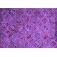 thumbnail image 1 of Ahgly Company Indoor Rectangle Abstract Purple Contemporary Area Rugs, 6' x 9', 1 of 4