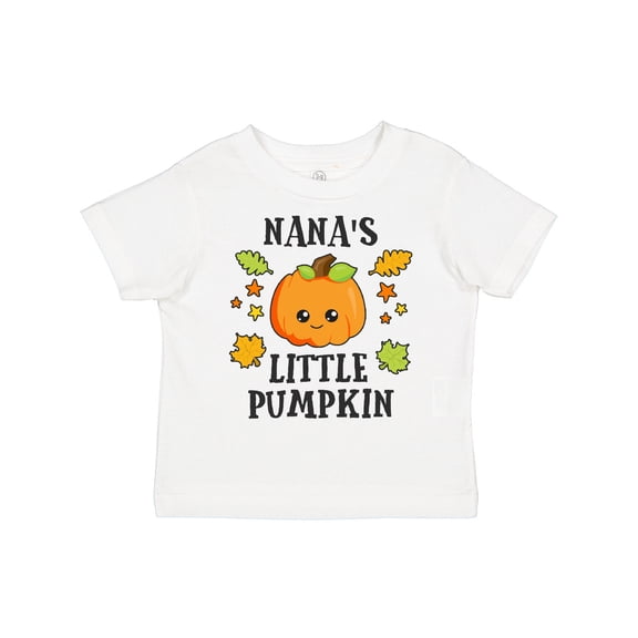 Inktastic Nanas Little Pumpkin with Leaves and Stars Boys or Girls Toddler T-Shirt