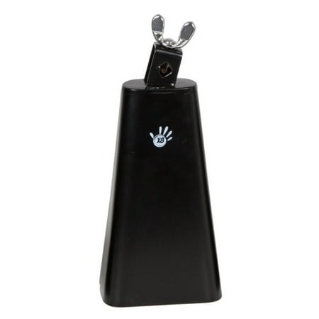 X8 Drums Black Powder Coated Cowbell