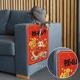 thumbnail image 4 of TIELUTT Year Cat Scratching Board Pad for Clawing and Play with and for Indoor Accessories for Dogs Bike Rack Dog Dog Accessories Large Dogs Dog Kennel Accessories Catch Net for Dogs, 4 of 5