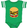 thumbnail image 3 of Inktastic Hamburger Lover Boys or Girls Baby Bodysuit, 3 of 5