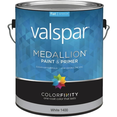 Valspar Medallion 100% Acrylic Paint & Primer Flat Interior Wall Paint