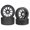 Black Two big two small, variant on Yihuala Remote Control Car Beadlock for 1/16 Scale Remote Control Car for Vehicles Crawlers Enthusiasts