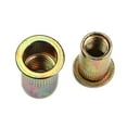 thumbnail image 4 of ruzhgo 165Pc Mixed Zinc Plated Carbon Steel Rivet Nut Threaded Insert, 4 of 6