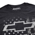 thumbnail image 3 of Indivisible Official Chevrolet Camo Flag Men's Classic Ring-Spun T-Shirt, Black Ink Heather, Small, 3 of 7