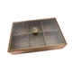 thumbnail image 3 of Caja de servir dividida con tapa, caja multiusos para postres, frutos secos y golosinas. Rectángulo, 3 of 9