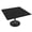 Black Cypress, variant on 4 Person Square Meeting Table Tulip Base 46" Pedestal Office Table