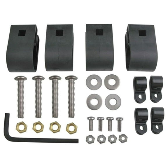 Yakima Light Mounting Brackets Steel Light Mount for Warrior Baskets, Black