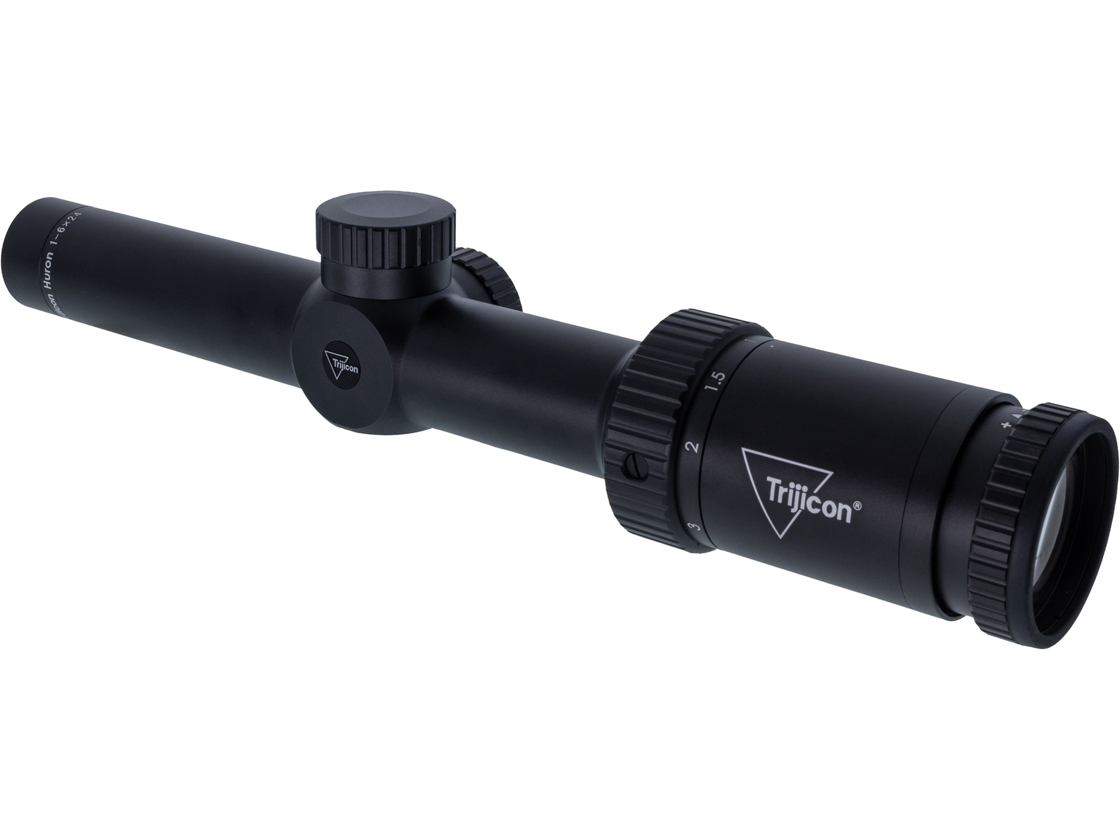 Trijicon Huron Rifle Scope 1-6x 24mm BDC Hunter Holds Reticle Matte Black