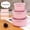 Pink, variant on 3-Pack Airtight Food Storage Containers - Versatile Food Preservation Bowls in Multiple Sizes