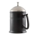 thumbnail image 6 of Chantal Ceramic French Press with Stainless Steel Plunger & Lid, 16 Oz. (Matte Black), 6 of 9