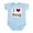 Sky Blue, variant on CafePress - I Love Doug Infant Bodysuit - Baby Light Bodysuit, Size Newborn - 24 Months