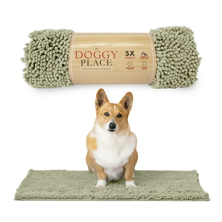 UPC: 0713382417242 | My Doggy Place Dog Mat for Muddy Paws  Washable Dog Dog Mat  Oatmeal
