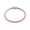Pink, variant on Womens Red Pink Genuine Leather Bracelet Fits European Beads Charm .925 Sterling Silver Barrel Clasp