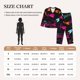thumbnail image 4 of Fotbe Colorful Dragonflies Conjunto de Pijama de Manga Larga para Mujer con Estampado, Ropa de Dormir de 2 Piezas, Conjunto de Casa Suave y Cómodo con Bolsillos-Small, 4 of 7