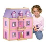 Melissa & Doug Multi-Level Wooden Dollhouse