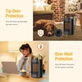 thumbnail image 5 of 1500W Fan Heater – Energy Saving, Quiet, 3 Heat Settings, 5 of 5