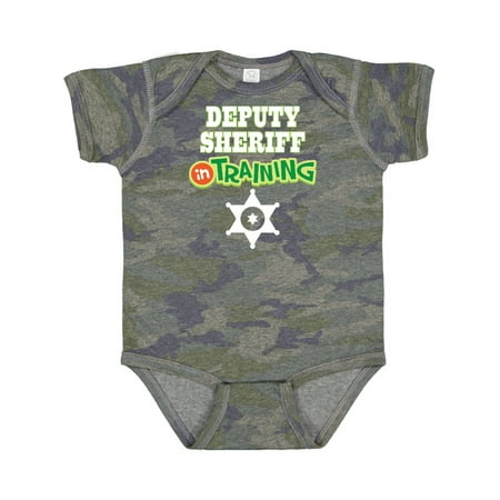 

Inktastic Deputy Sheriff in Training Childs Gift Baby Boy Bodysuit