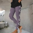 thumbnail image 6 of aidice Yoga Leggings for Women Baseball Heart Printed High Waisted Slim Fitted Stretch Bottoms Legging Pants, 6 of 8