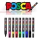thumbnail image 2 of UNI Posca Pen Graffiti PC-1M 3M 5M Punta Media 0.7mm-2.5mm Arte Papelería Para Escuela/Oficina LYQ1, 2 of 4