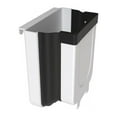thumbnail image 2 of TUHOME White Plastic Mini Trash Can For Kitchen Garbage Bin 1.6 Gallon X1Un, 2 of 3