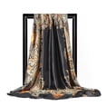 thumbnail image 2 of Yoyauz 35" Large Square Satin Head Scarf - Silk Hair Scarf Square Hair Bandanas Large Scarf Sleeping Head Wraps for Women, 2 of 5