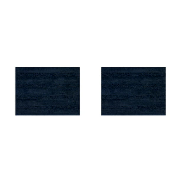 Advancent Alfombrilla impermeable para baños - Moderna y fácil de instalar Alfombrilla de baño duradera Type3 NO3
