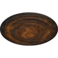thumbnail image 3 of Ekena Millwork 26 1/4"OD x 1 1/2"P Pearl Ceiling Medallion (Fits Canopies up to 1 7/8"), Hand-Painted Rust, 3 of 5