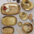 thumbnail image 2 of Pampa Bay Porcelain Snack Bowl, 4-inch, Gold, 2 of 7