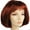 Auburn, variant on Lacey Wigs - Audrey A Horrors Wig -