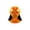 Orange, variant on Halloween Pet Cute Festival Cos Clothing for Dogs and Cats Light Soft Cozy Holiday Dress Up Outfit Adjustable Size Pet Party Photo Prop Trick