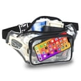thumbnail image 1 of Clear Fanny Pack Belt Bag - Stadium Approved Mens Fanny Packs for Women Fashionable - Crossbody Bag Bum bag Waist Bag Waist Pack - Hands Free for Hiking, Running, Travel, 1 of 5