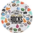 thumbnail image 1 of Zuo Bao Funny Geologist Gifts That's What I Do I Collect Rocks and I Know Things Makeup Mirror Geology Rock Mirror (Collect Rocks), 1 of 7