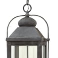 thumbnail image 3 of 3 Light Large Outdoor Hanging Lantern in Traditional Style 11 inches Wide By 23.75 inches High-Light Oiled Bronze Finish-Led Lamping Type Bailey, 3 of 4