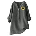 thumbnail image 2 of Mefallenssiah T-Shirt Décontracté à Manches Courtes Femmes Sweat-Shirt tops Blouse, 2 of 3