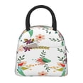 thumbnail image 1 of Fotbe Pretty Floral With Leaves Bolsa de Almuerzo con Estampado, Lonchera Aislada, Contenedor de Comida Reutilizable Tipo Cooler a Prueba de Fugas, 1 of 6