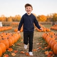 thumbnail image 3 of Grblisyd Boys Joggers Pants Kids Casual Elastic Waist Pull On Cuffed Sweatpants Back to School Clothes, 3 of 7